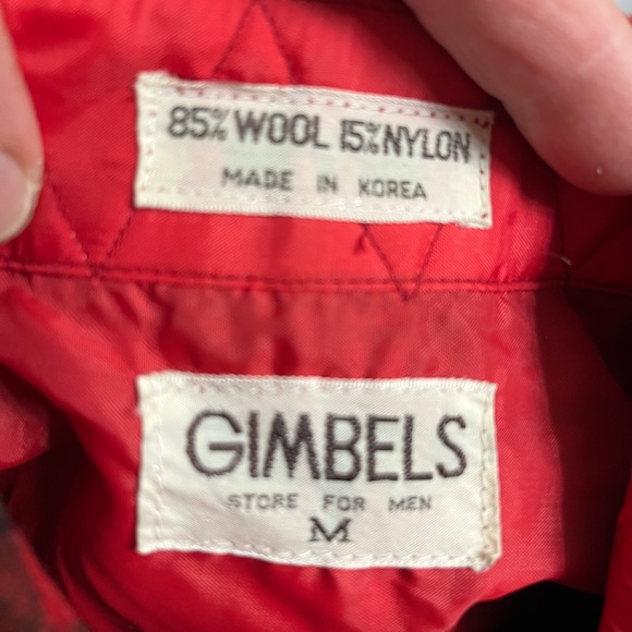 Vintage Gimbels Wool Shirt - Picture 8 of 9